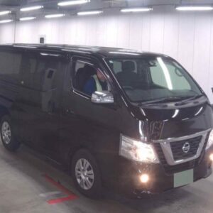 2017 Nissan Nv350Caravan Van black diesel used car Japan export
