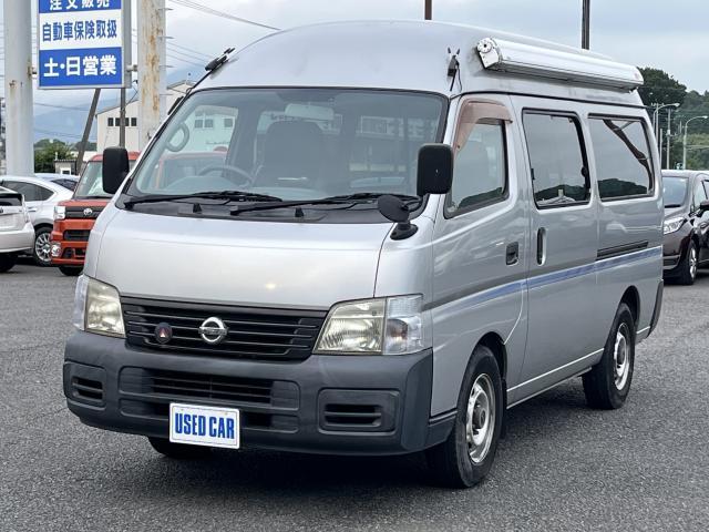 Ref:AUX-24691402 NISSAN CARAVAN 2004 1 2004 Nissan Caravan silver diesel used car Japan export