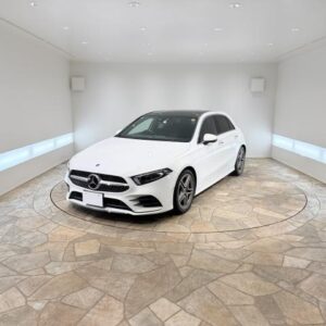 2018 Mercedes Benz A-Class white diesel used car Japan export