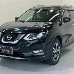 2018 Nissan X-Trail black gasoline used car Japan export