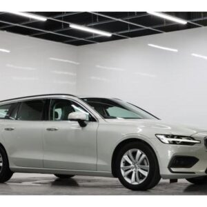 2022 Volvo V60 gray hybrid used car Japan export