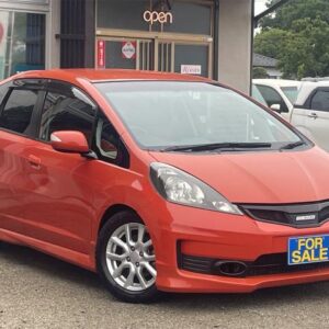 2011 Honda Fit orange gasoline used car Japan export
