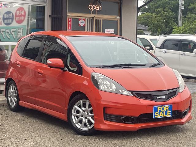 Ref:AUX-24700526 HONDA FIT 2011 1 2011 Honda Fit orange gasoline used car Japan export