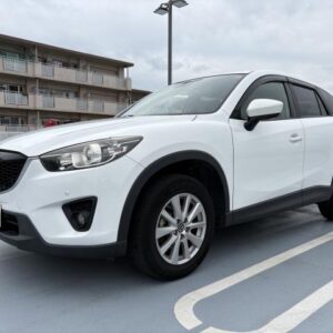 2014 Mazda Cx-5 white diesel used car Japan export