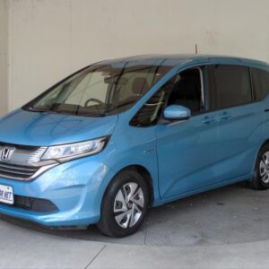 2017 Honda Freed Plus Hybrid blue hybrid used car Japan export