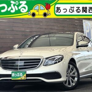 2017 Mercedes Benz E-Class pearl gasoline used car Japan export