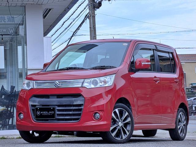 Ref:AUX-24704188 SUZUKI WAGON R STINGRAY 2014 1 2014 Suzuki Wagon R Stingray red gasoline used car Japan export
