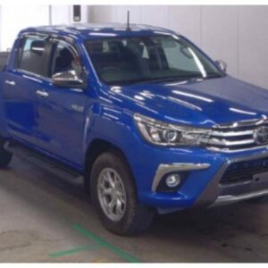 2018 Toyota Hilux blue diesel used car Japan export