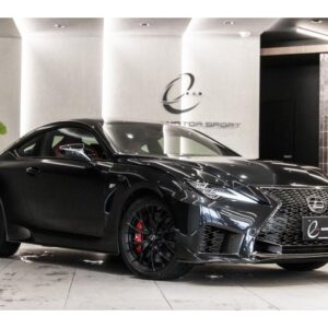2022 Lexus Rc F black gasoline used car Japan export