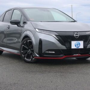 2023 Nissan Aura gray hybrid used car Japan export