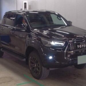 2023 Toyota Hilux black diesel used car Japan export