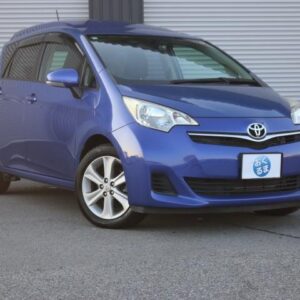 2010 Toyota Ractis blue gasoline used car Japan export