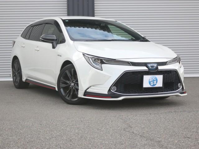 Ref:AUX-24706512 TOYOTA COROLLA TOURING 2020 1 2020 Toyota Corolla Touring pearl hybrid used car Japan export