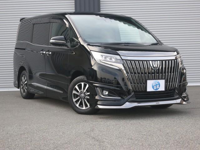 Ref:AUX-24706525 TOYOTA ESQUIRE 2019 1 2019 Toyota Esquire black gasoline used car Japan export