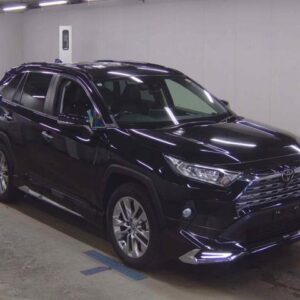 2021 Toyota Rav4 black gasoline used car Japan export