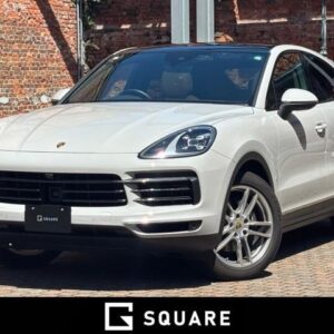 2021 Porsche Cayenne Coupe gray gasoline used car Japan export