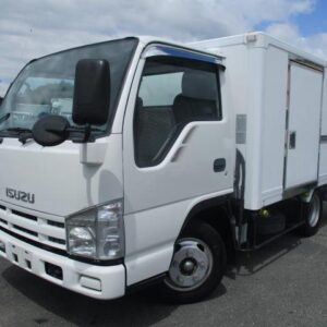2008 Isuzu Elf Truck white diesel used car Japan export