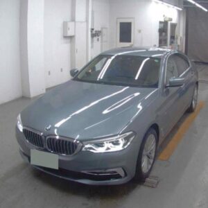 2017 Bmw 5 Series gray gasoline used car Japan export