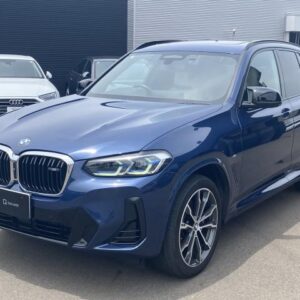 2022 Bmw X3 blue gasoline used car Japan export
