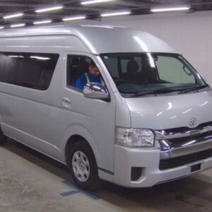 2019 Toyota Hiace Wagon silver gasoline used car Japan export