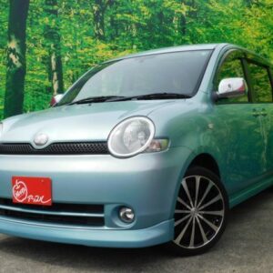 2005 Toyota Sienta blue gasoline used car Japan export