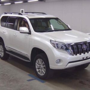 2015 Toyota Land Cruiser Prado pearl diesel used car Japan export