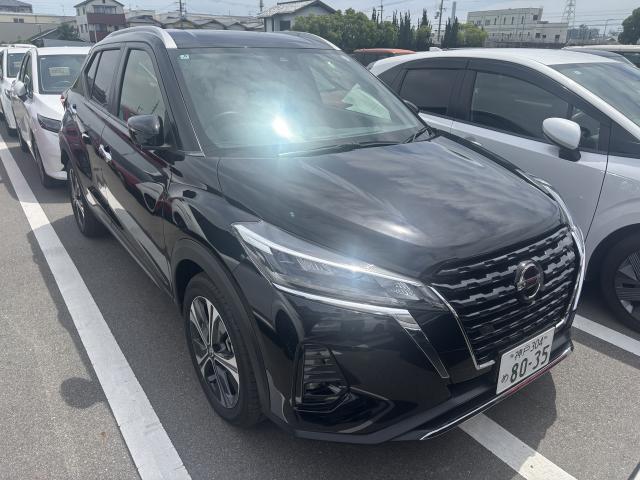 Ref:AUX-24711124 NISSAN KICKS 2025 1 2025 Nissan Kicks black hybrid used car Japan export