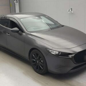 2023 Mazda Mazda3 Fastback gray gasoline used car Japan export