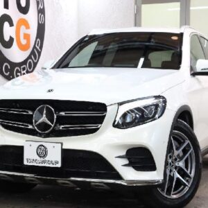 2017 Mercedes Benz Glc-Class white diesel used car Japan export