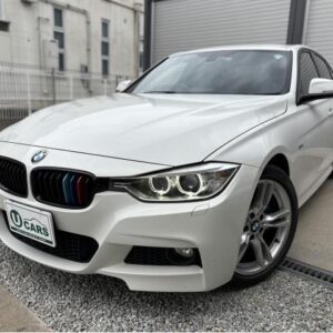 2013 Bmw 3 Series white gasoline used car Japan export