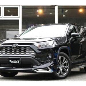 2023 Toyota Rav4 black gasoline used car Japan export
