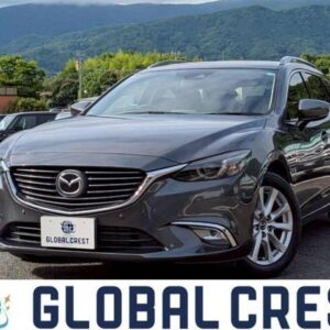 2017 Mazda Atenza Wagon gray diesel used car Japan export