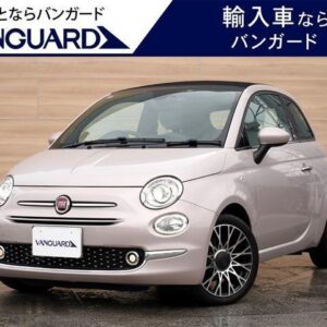 2020 Fiat 500C pink gasoline used car Japan export
