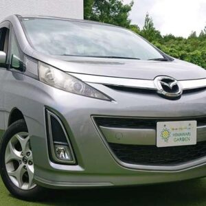 2014 Mazda Biante silver gasoline used car Japan export