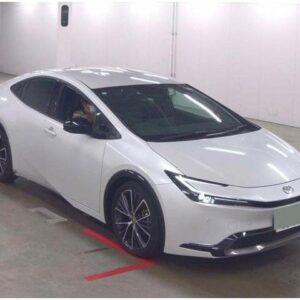 2023 Toyota Prius pearl gasoline used car Japan export