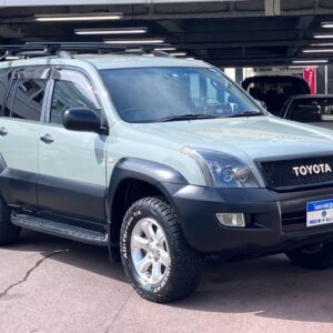 2005 Toyota Land Cruiser Prado gray gasoline used car Japan export