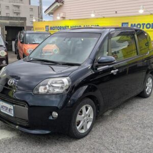 2016 Toyota Porte black gasoline used car Japan export