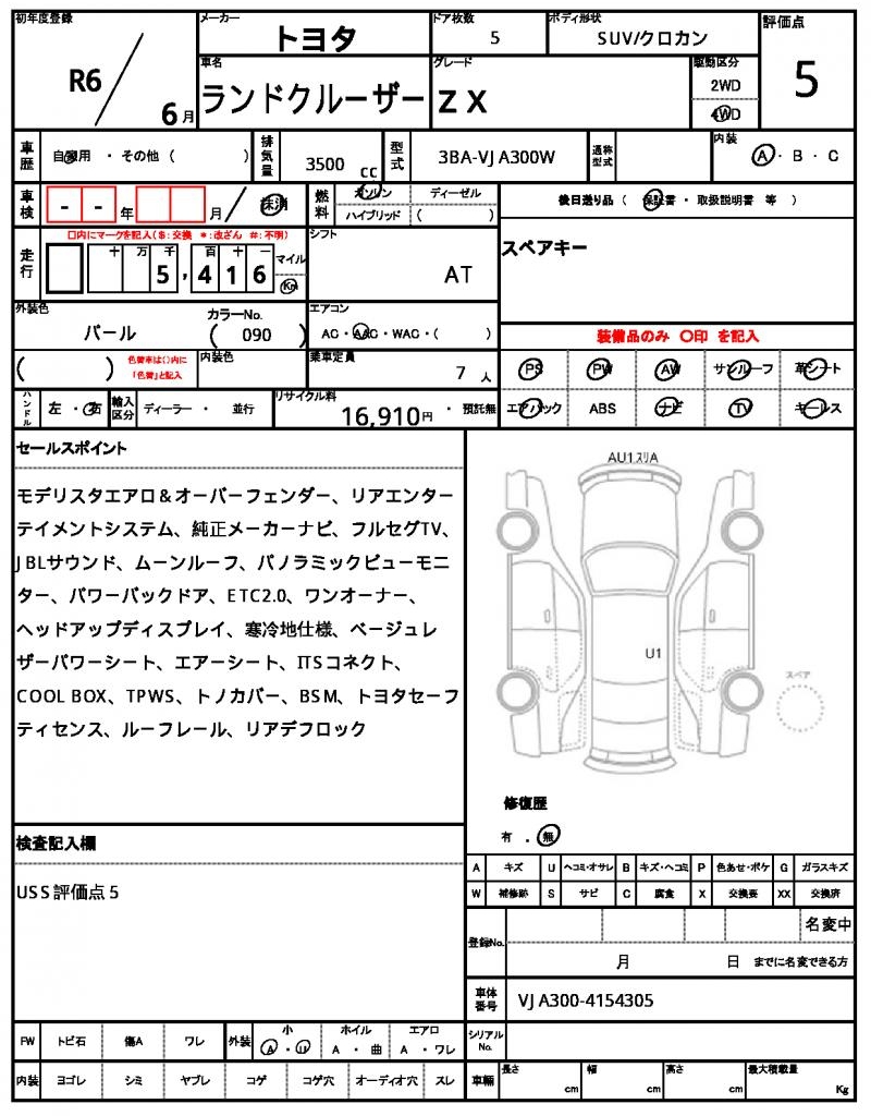 Ref:AUX-24721530 TOYOTA LAND CRUISER 2024 6 Ref:AUX-24721530 TOYOTA LAND CRUISER 2024 - Image 6