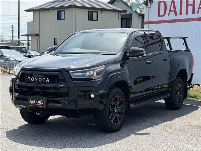 Ref:AUX-24721566 TOYOTA HILUX 2024 1 2024 Toyota Hilux black diesel used car Japan export