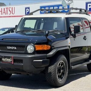 2013 Toyota Fj Cruiser black gasoline used car Japan export