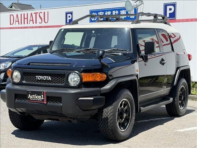 Ref:AUX-24721583 TOYOTA FJ CRUISER 2013 1 2013 Toyota Fj Cruiser black gasoline used car Japan export