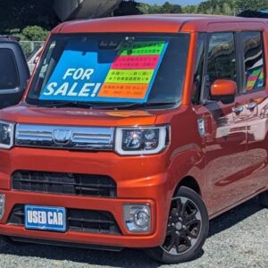 2019 Daihatsu Wake orange gasoline used car Japan export