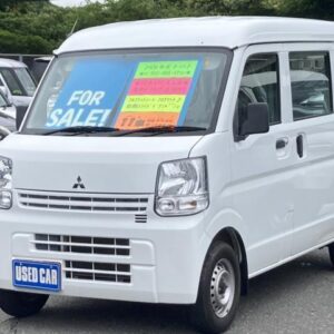 2018 Mitsubishi Minicab Van white gasoline used car Japan export