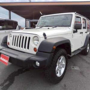 2011 Chrysler Jeep Jeep Wrangler Unlimited white gasoline used car Japan export