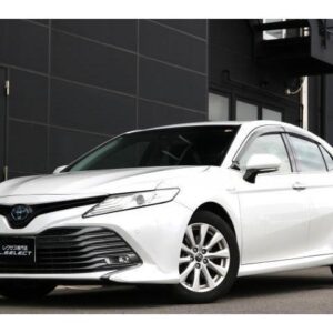 2019 Toyota Camry pearl gasoline used car Japan export