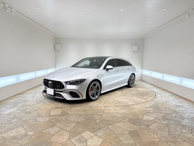 Ref:AUX-24726720 MERCEDES AMG CLA-CLASS SHOOTING BRAKE 2022 1 2022 Mercedes Amg Cla-Class Shooting Brake silver gasoline used car Japan export