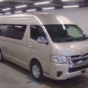 2019 Toyota Hiace Wagon gold gasoline used car Japan export