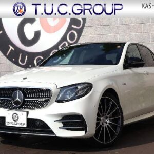 2018 Mercedes Benz E-Class white gasoline used car Japan export