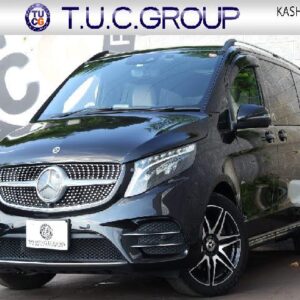 2023 Mercedes Benz V-Class black diesel used car Japan export