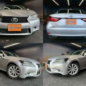 2012 Lexus Gs silver gasoline used car Japan export